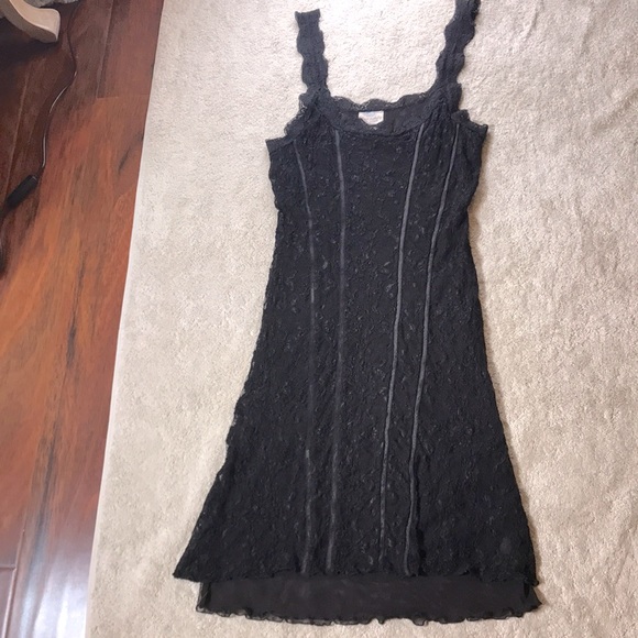 Free People Other - Free People Black Lace Slip